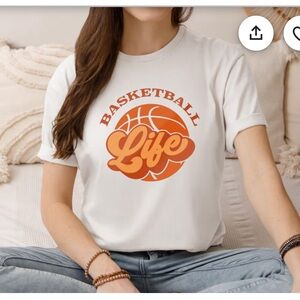 Brand New custom basketball T-shirt all sizes available. Great Xmas gift